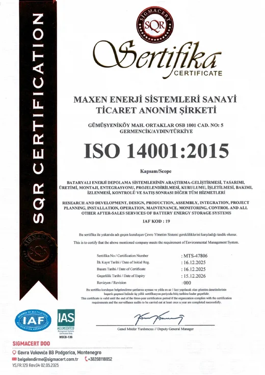 ISO 14001 Environmental Management
