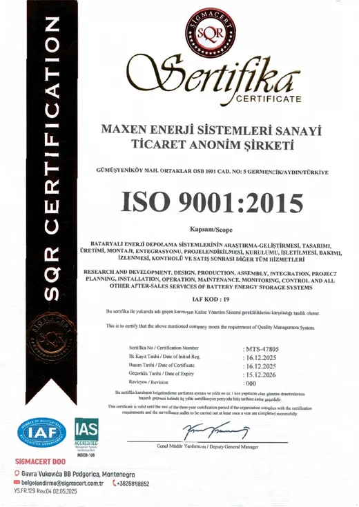 ISO 9001 Quality Management